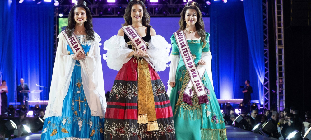Representante das entidades do comércio, Letícia Comin da Silva é eleita princesa da Festa Nacional da Uva